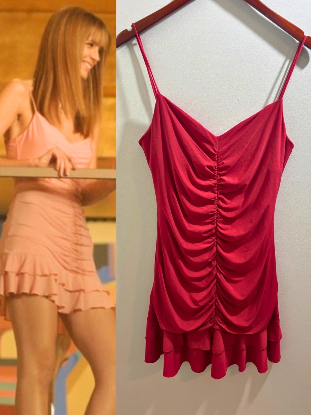 Marissa Cooper Y2K Dress ASO The O.C. Rare Valentine’s Day Vintage Alt Red M